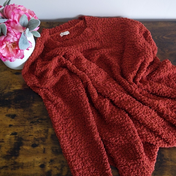 FINAL SALE🌿POPCORN SWEATER🌿 - Picture 1 of 7